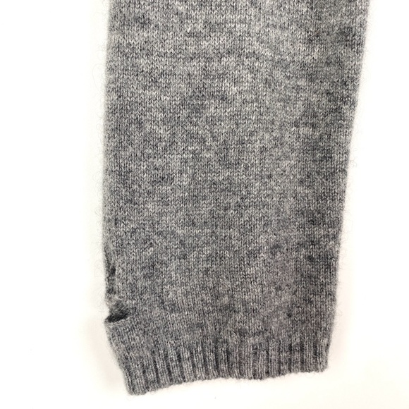 R13 Shrunken Distressed Cashmere Sweater Grey - Picture 11 of 13